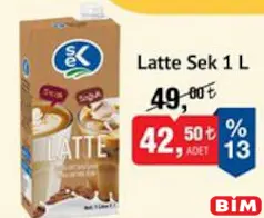 SEK LATTE 1 L SEK LATTE 1 L